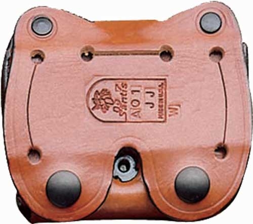 DESANTIS DOUBLE MAG POUCH OWB - LEATHER SIG P365 TAN - Image 2