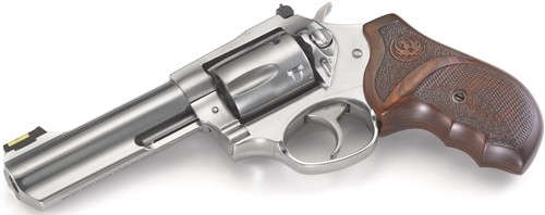 RUGER SP101 MATCH CHAMPION - 357 MAG ADJ. SS WOOD - Image 2