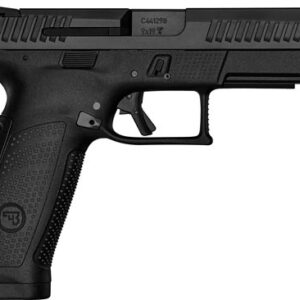 CZ P-10 F 9MM FS 19-SHOT - REVERSIBLE MAG CATCH BLACK