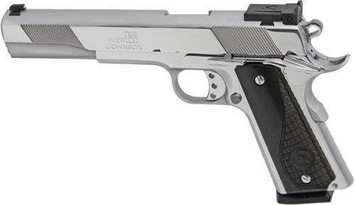 IVER JOHNSON EAGLE XL - 45ACP 6" ADJ POLISHED CHROME - Image 2