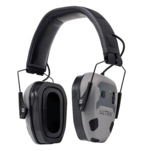 Allen ULTRX Bionic Fuse Bluetooth Electronic Ear Muffs 22dB Cement Grey