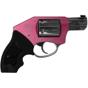 Charter Arms Off Duty Coyote Handgun .380 ACP 5rd Capacity Pink Frame with 2" Stainless Ported Barrel