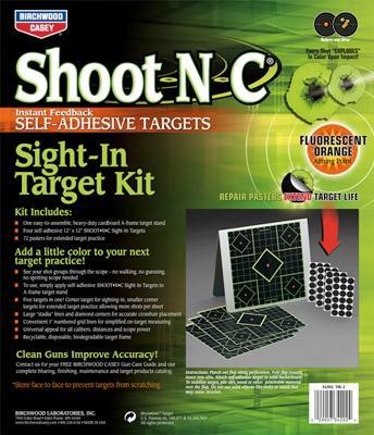 Birchwood Casey Shoot-N-C Sight-In Target Kit