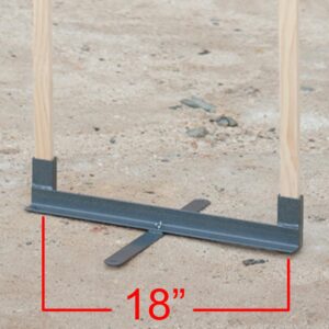 GPS Metal Folding Target Stand - 18" Wide