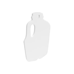 Birchwood Casey AR500 3/8" Silhouette Plate Target 1-Hole Milk Jug