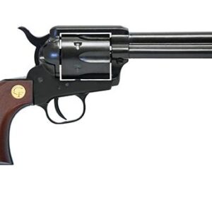 1873 .22LR REVOLVER SAA EUROPE/USA BLK 4.75IN BBL 6RND WOODEN GRIPS