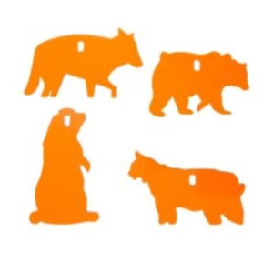 Impact Steel 4-Pack Animal Targets Rimfire Box