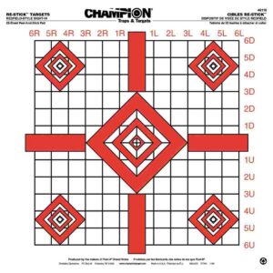 Champion ReStick Targets Redfield-Style Precision Sight-In 16" X 15.75" 25/page