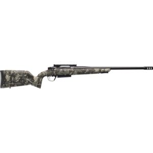 Christensen Arms Evoke Hunter Rifle 7mm Backcountry 3rd Magazine 20" 5/8x24" Threaded Black Barrel Multi-Tone Green Stock