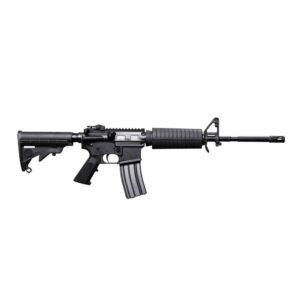 Bushmaster M4 Patrolman's Flat Top Rifle 5.56 NATO 10rd Magazine 16" Barrel Black CA  Compliant