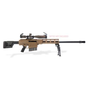 Bushmaster BA50 Rifle .50 BMG 10rd Magazine 29" Threaded Barrel FDE with Bipod and Case