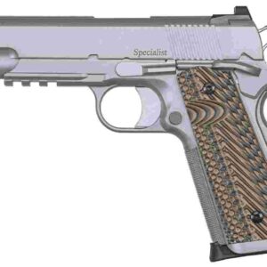 CZ Dan Wesson Specialist Commander .45 ACP 4.25" Single Action Semi Auto