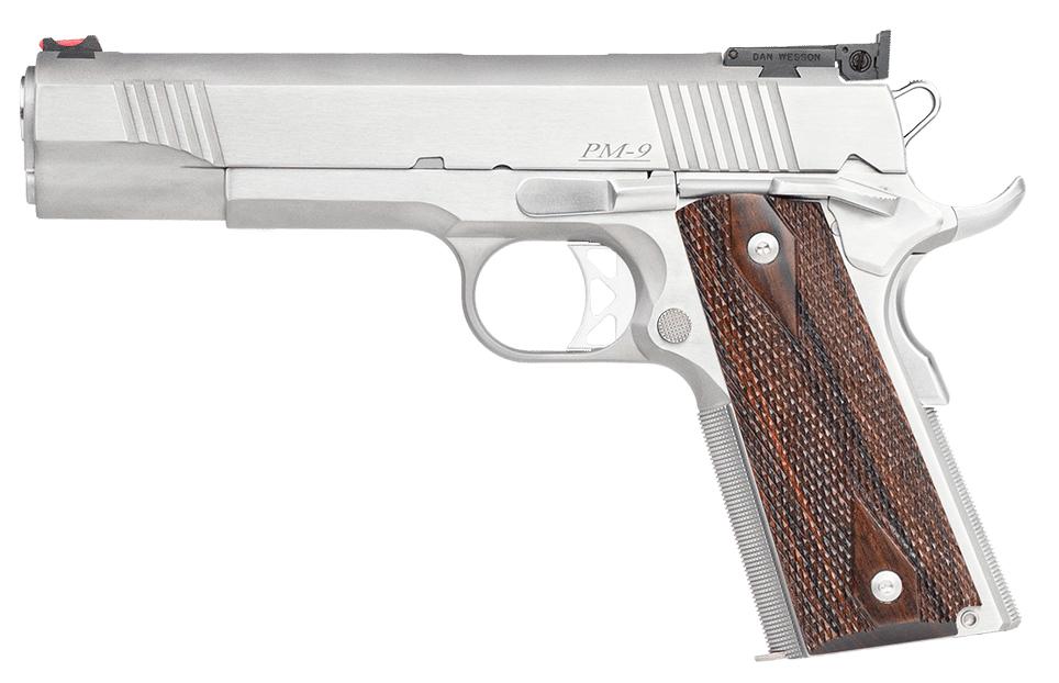 Dan Wesson Pointman Nine PM-9 Handgun 9mm Luger 9rd Magazine 5" Barrel Stainless