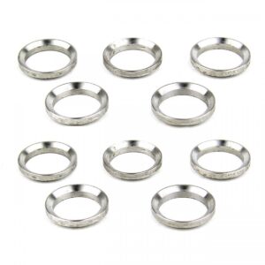 TacFire AR-10 Muzzle Brake Crush Stainless Steel Washers - 10/ct