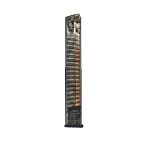 Elite Tactical Systems (ETS) Glock 18 40/rd 9mm Magazine - For Glock 17 18 19 19x 26 34 45
