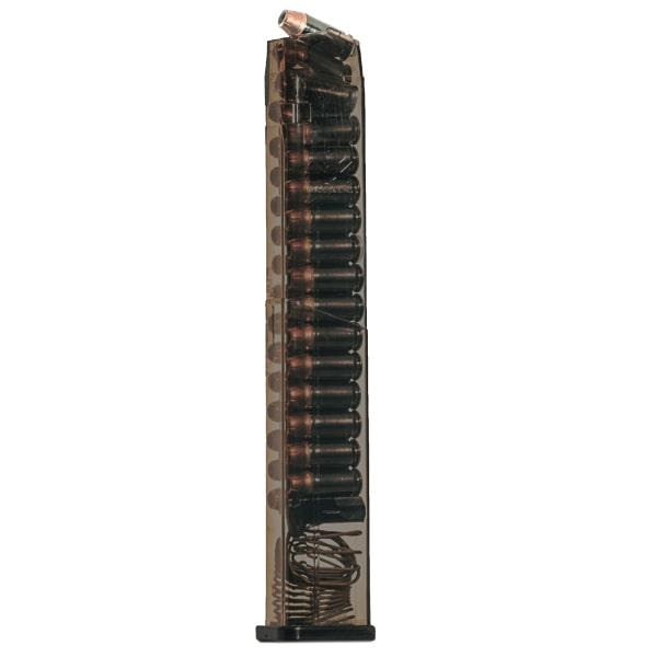 Elite Tactical Systems Carbon Smoke Handgun Magazine for Glock 21 .45 Mag 30/rd