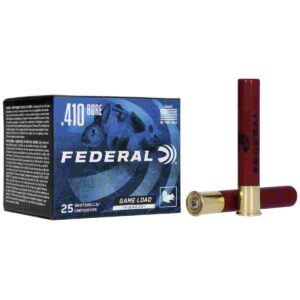 Federal Game-Shok Upland Game - Hi Brass Load - .410ga 3" 11/16oz. #4-Shot 25/Box