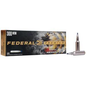 Federal Terminal Ascent Rifle Ammunition .300 WSM 200 gr 2810 fps 20/ct