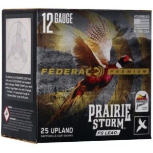 Federal Prairie Storm FS Lead Shotshells 12ga 2-3/4" 1-1/4oz 1330 fps #4 25/ct