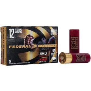Federal 3rd Degree w/Heavyweight TSS Shotshells 12ga 3 1-3/4oz  1250 fps  #5 #6 & #7 5/ct