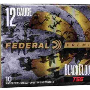 Federal Black Cloud TSS Shotshells 12ga 3" 1-1/4oz 1450 fps #BB #7 10/ct