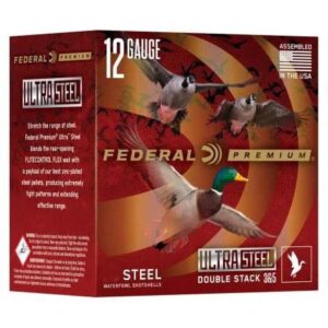 Federal Premium Ultra Steel Shotshells 12ga 3" 1-1/4oz 1450 fps #2 Shot 10/ct