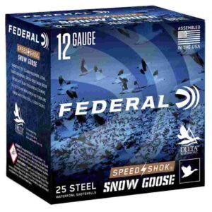 Federal Speed-Shok Snow Goose Shotshells 12 ga 3" 1-1/4oz 1450 fps #BB 25/ct