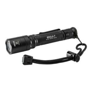 Surefire EDCL2-T Dual Output Everyday Carry Flashlight 1200 Lumens Black