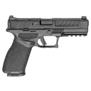 Springfield Echelon 4.0F White-Dot Handgun 9mm Luger 17(1)&20(1) Magazines 4.5" Barrel Black Frame