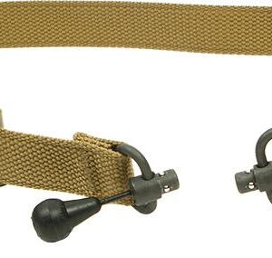 VICKERS 2-TO-1 SLING RED SWIVEL VERSION  NYLON ADJUSTER & HDW COYOTE BR