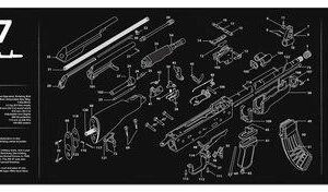 TekMat 12x36 Gun Cleaning Mat - AK47