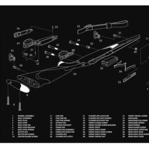 TekMat 12x36 Gun Cleaning Mat - Remington 700