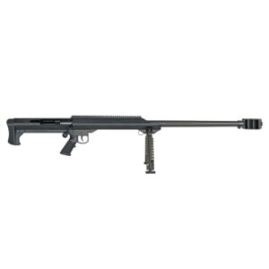 Barrett Model 99 Rifle 50 BMG Single Shot 32" Heavy Barrel Black Finish w/Bipod and Pelican Hardcase