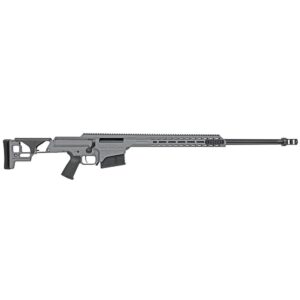 Barrett SMR MRAD Fixed Stock Rifle .300 Norma Magnum 10rd Magazine(1) 26'' Fluted Barrel Tungsten Grey Finish