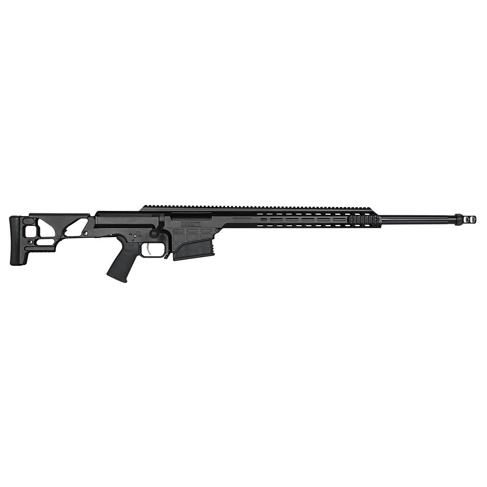 Barrett SMR MRAD Fixed Stock Rifle 6.5 Creedmoor 10rd Magazine(1) 24'' Fluted Barrel Black Finish