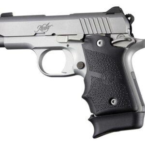 Kimber Micro 9 Ambi Safety Rubber Grip with Finger Grooves Black