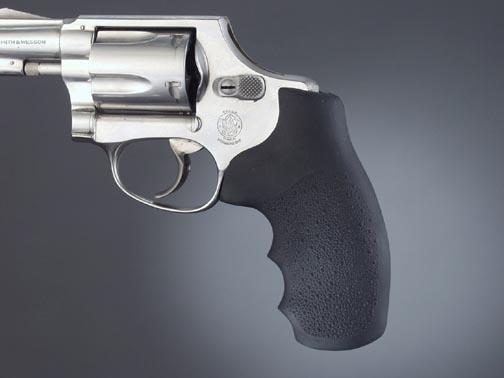 Hogue S&W J Frame Round Butt Rubber MonoGrips