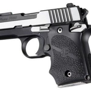 Hogue Ambi Safety Rubber Grip with Finger Grooves for SIG Sauer P938 Black