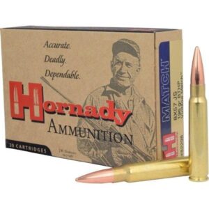 Hornady Vintage Match Rifle Ammunition 8x57mm 196 gr BTHP 2500 fps - 20/box