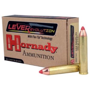 Hornady LEVERevolution Rifle Ammunition .444 Marlin 265 gr FTX 2325 fps - 20/box