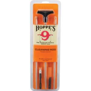 Hoppe's 3 Piece Benchrest Stainless Steel Cleaning Rod - Rifle/ Shotgun
