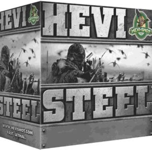 HEVI-Shot HEVI-Steel Shotshells 12 ga 3-1/2" 1-3/8 oz  1550 fps #3 25/Box