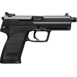 H&K USP9 Tactical Handgun 9mm Luger 15rd Magazines(2) 4.86" Threaded Barrel V1 DA/SA Decocking Lever