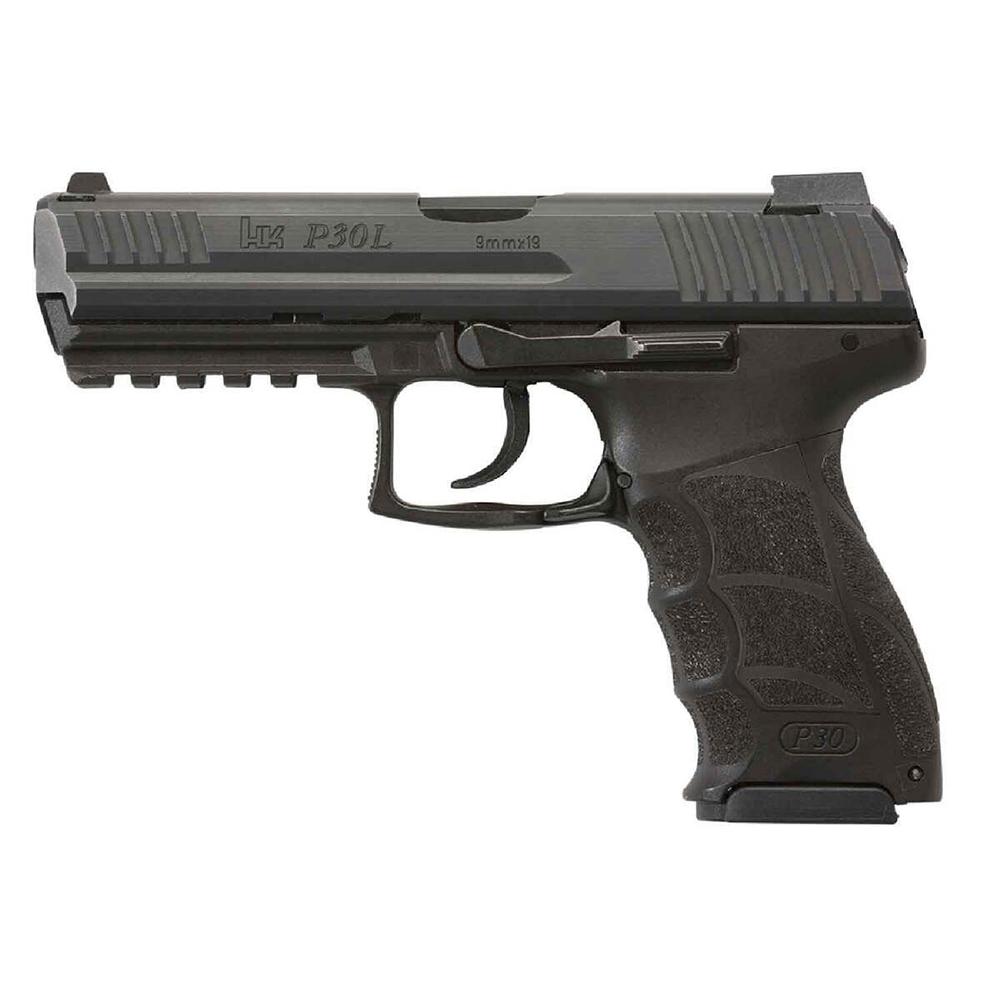 H&K P30L Long Slide Handgun 9mm Luger 10rd Magazines(2) 4.45" Barrel Light Strike V1 LEM Trigger