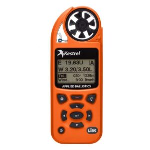 Kestrel 5700 Elite Weather Meter w/ Applied Ballistics & LiNK Blaze Orange