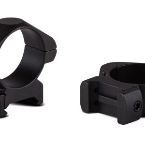Konus 2-Piece Steel Riflescope Rings 30mm Low - Matte Black
