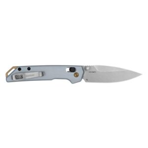Kershaw Mini Iridium Folding Knife 3" Spear Point Blade Ice Blue