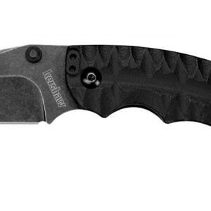 Kershaw Shuffle II Knife - Black / Tanto - 2-3/5" Blade
