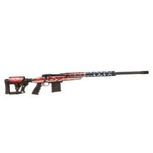 Howa M1500 Flag APC Chassis Rifle 6.5 Creedmoor 10rd Magazines(3) 24" Threaded Barrel 2 Grips