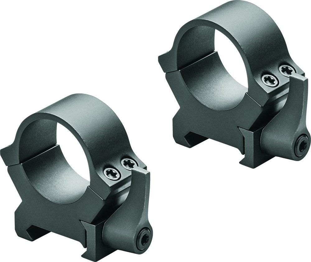 Leupold 2-Piece Precision-Fit QRW2 Weaver-Style Rings 30mm Low - Matte Black